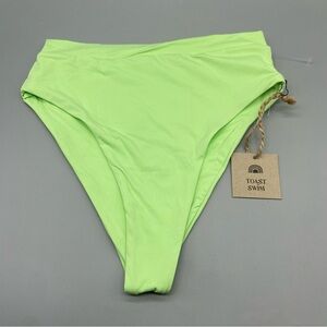 Free People Neon Green Bikini Bottom